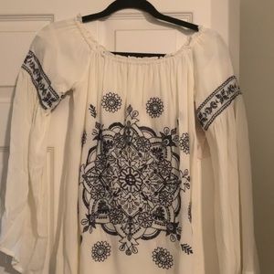 Altar’d state white long sleeve dress size S
